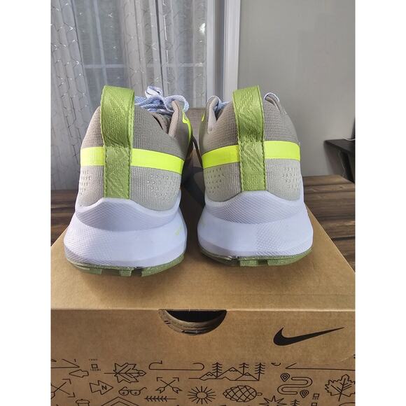 Nike React Pegasus Trail 4 Grey/Volt-Orange Running Shoe‎ DJ6158 002 Mens Sz 10 - Picture 10 of 16
